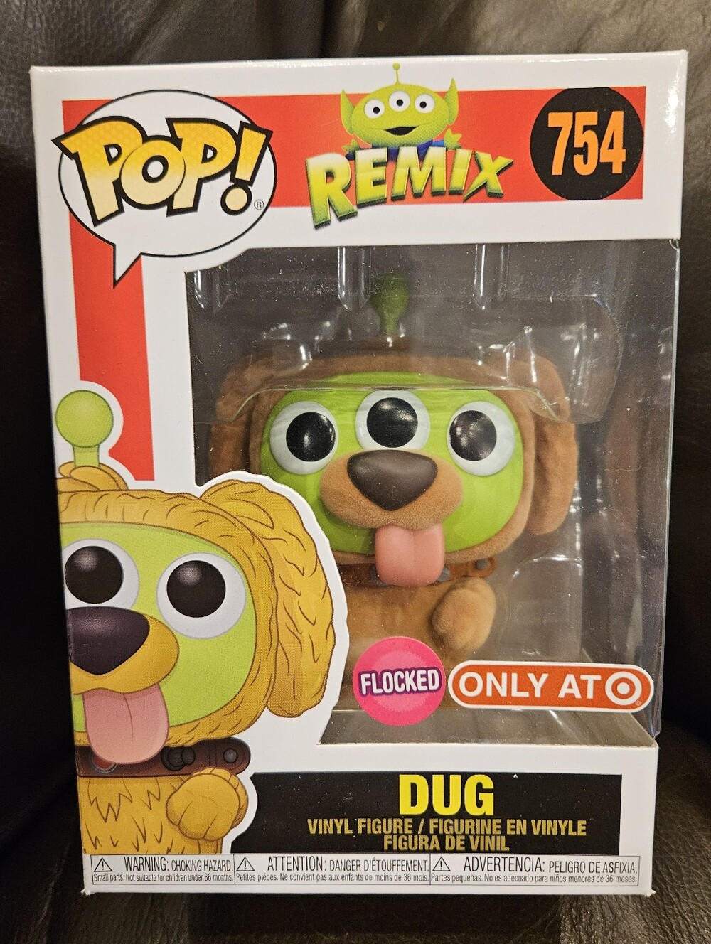 Funko Dug Alien Remix Flocked Vinyl Figure